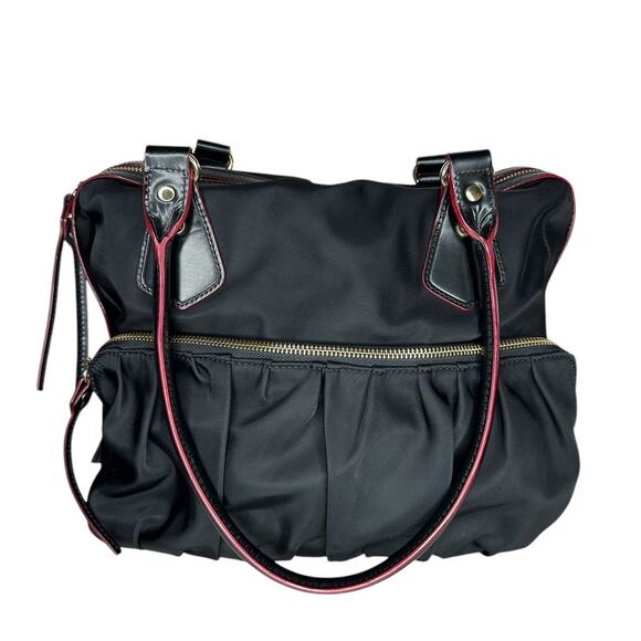 MZ Wallace "Chelsea" Large Nylon Shoulder Handbag Purse Travel Bag - Picture 7 of 11